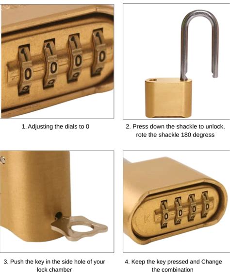 How to Reset a 4 Digit Combination Lock – The Quickest Way .